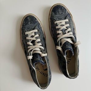 Diesel denim sneakers